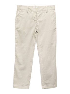 Prada beige cropped trousers