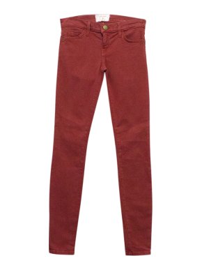 Current Elliott Red Denim Jeans