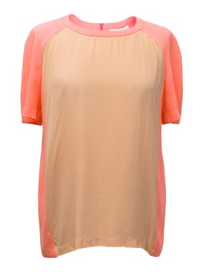 Maje 2 Shades of Salmon Top