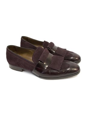 Jimmy Choo burgundy shoes