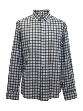 Bottega Veneta Grey Check Shirt