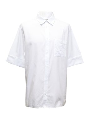 Maison Martin MArgiela White Short Sleeve Shirt