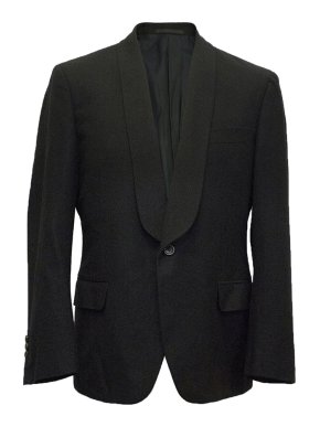 Yves Saint Laurent black wool blazer