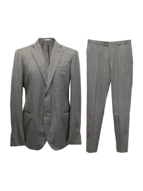 Bottega Veneta Grey Wool Suit