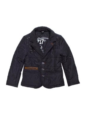 Boys navy puffer jacket