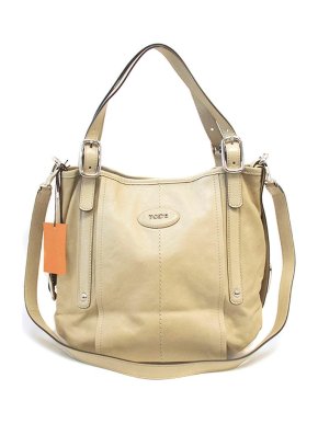 Tod's light beige bag