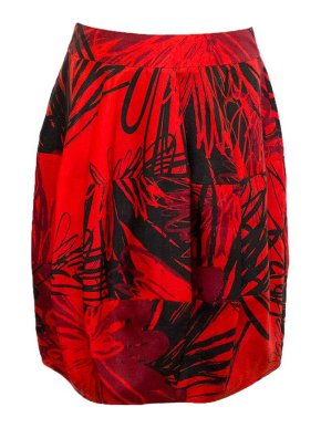 Boss red and black print skirt