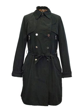 Dolce & Gabbana black trench coat