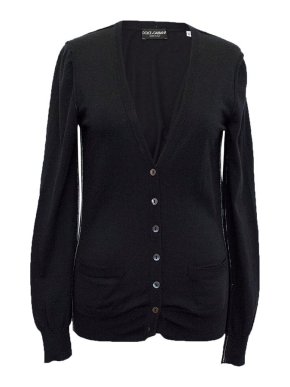 Dolce & Gabbana navy cardigan