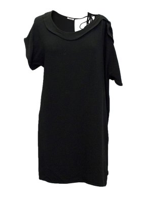 Miu Miu Black One Shoulder Dress