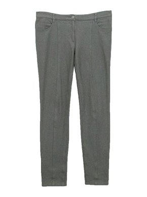 Chanel grey cotton trousers