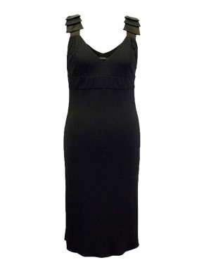 Versace Black Sleeveless Dress