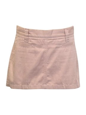 Dolce and Gabbana pink denim mini-skirt