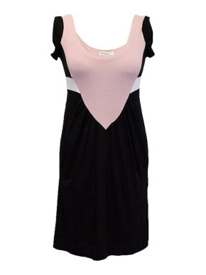 Philosophy Alberta Ferretti Black, Pink and White Dress