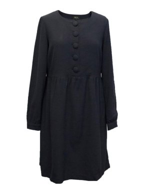 A.P.C Swing Dress with Long Sleeves