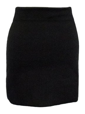 Theory Ribbed Bodycon Mini Skirt