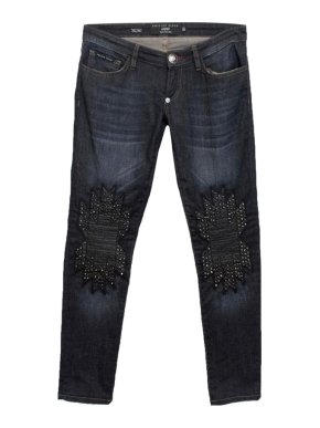 Philipp Plein Slim Studded Jeans