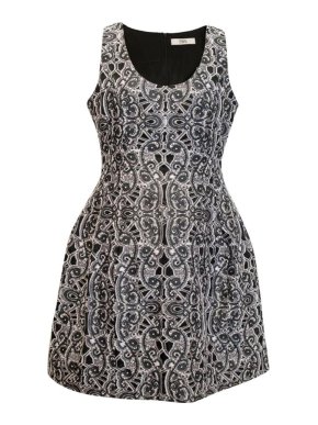 Prabal Gurung sleeveless skater structured dress