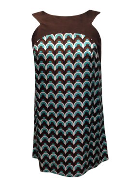 Milly Printed Silk Dress