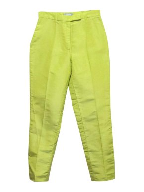 Osman Lime Green Skinny Trousers