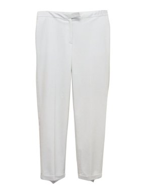 Osman Light Grey Cigarette Trousers