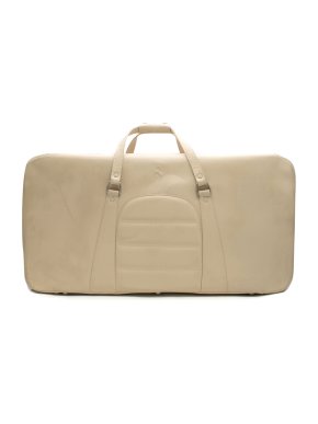 Ferrari Beige Medium Leather Suitcase
