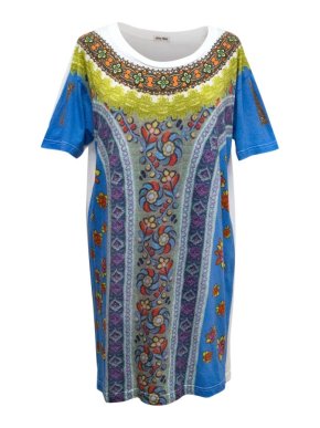 Miu Miu Patterned T-Shirt