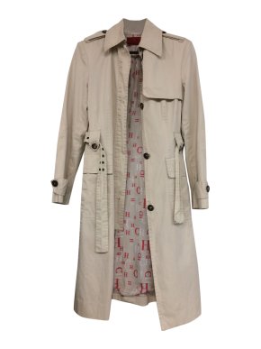 CH by Carolina Herrera Beige Trench Coat