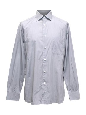 Ermenegilbo Zegna Grey Button Up