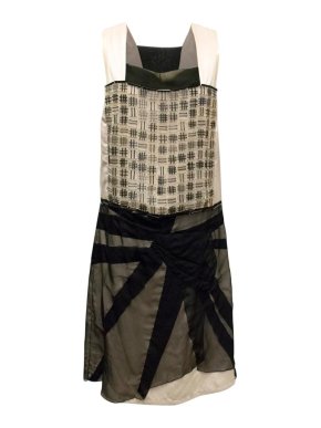 Bottega Veneta Black & Champagne Dress