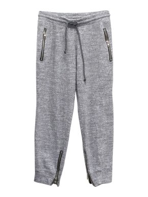 LNA Grey Textured Lounge Pants