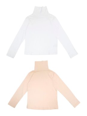 Petit Bateau and C de C Girl's Roll Neck Top Set