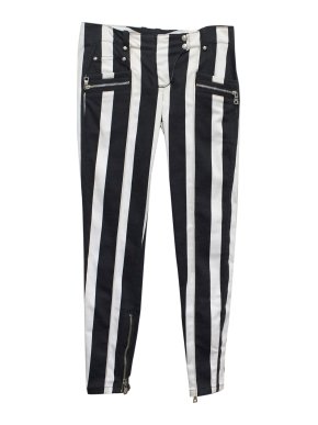 Stripped Balmain Skinny Jeans