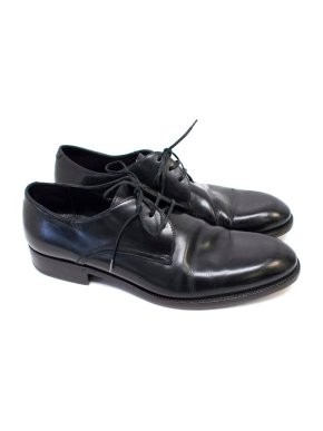 Ermenegildo Zegna Black Leather Shoes