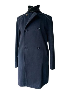 BOSS by Hugo Boss Dark Blue Denim Men Coat
