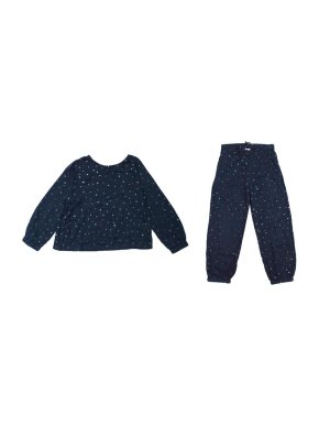 Zef Kids Two Piece Set Navy Top and Bottoms