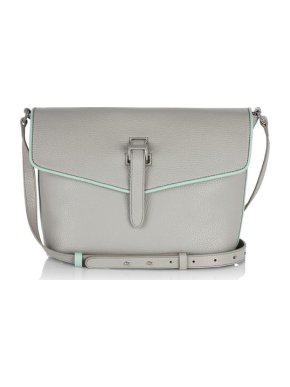 Meli Melo Women's Grey Maisie Medium Cross Body Bag Lunar Grey Green