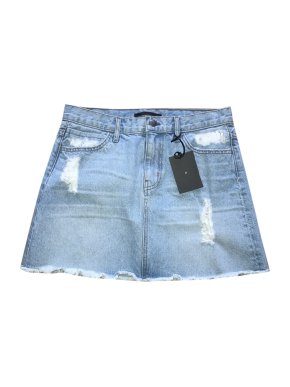 Koral Denim Destroyed Skirt