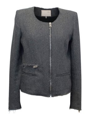 Iro Wool Dark Grey Jacket