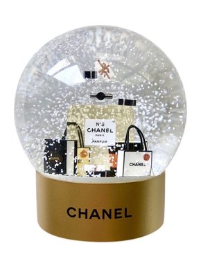 Chanel VIP gift snow globe