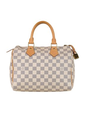 Louis Vuitton Damier Azur canvas Speedy 25 bag