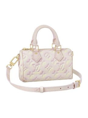 Louis Vuitton Summer Stardust Monogram Empreinte leather Nano Speedy bag
