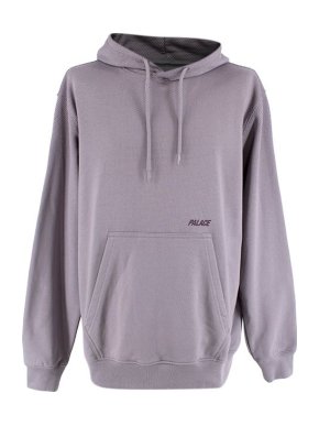 grey illusion print cotton jersey hoodie