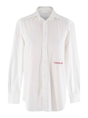 WNU I Love You white shirt