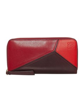 Loewe tricolour leather Puzzle wallet