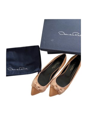 Bisque Suede Gemna Flats