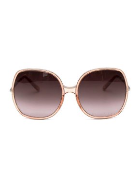 Chloe Pink Oversize Square Sunglasses