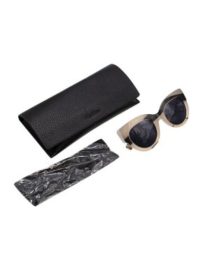 MaxMara x Shantell Martin Limited Edition Black & White Sunglasses