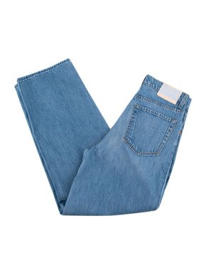 Mother Snacks! light blue wide legs jeans