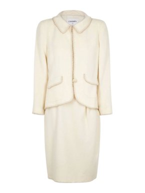 Chanel Runway Wool Blend Dress and Jacket
